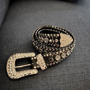Kippy’s Black bling embellished Belt 29inch